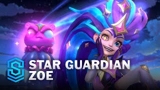 Star Guardian Zoe Wild Rift Skin Spotlight [upl. by Enohs]