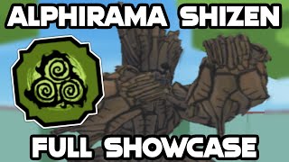 Alphirama Shizen FULL SHOWCASE  Shindo Life Alphirama Shizen Showcase [upl. by Dier]