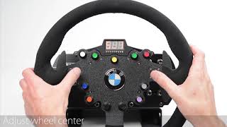 Fanatec Wheel center Calibration [upl. by Swart]