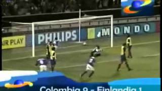 Brasil 9 Colombia 0 Colombia 9 Finlandia 1 [upl. by Freiman]