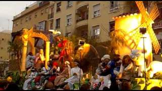 Cabalgata Reyes Magos de Cádiz 2010 1ª parte [upl. by Papst769]