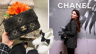 Chanel CRUISE 2024 First Look New Bags Shoes RTW amp Party [upl. by Adnauqahs405]