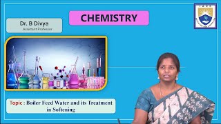 Boiler Feed Water and its Treatment in Softening by Dr B Divya [upl. by Nyleak825]