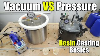 Pressure VS Vacuum  Which one is Better for Resin Casting  Resin Casting Basics [upl. by Akoyn275]