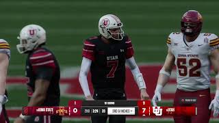 19 Iowa State Cyclones 73 vs 13 Utah Utes 73  November 23 2024 [upl. by Ycaj]