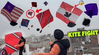 Flying Kites On SUNDAY 😱 Kite Fight  Patangbaazi [upl. by Adnaram170]