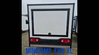 MiniCamp Evo XL Kempingowa towarowa przyczepa Everest Caravan [upl. by Bibeau]