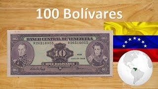 Billete de Coleccion de Venezuela  10 Bolívares 1995 [upl. by Mather753]