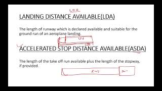 Declared distances TORA TODALDA and ASDA [upl. by Novyad528]