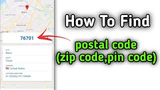 How to find postal code or zip code all area zip code and pin code find part 3 [upl. by Feola]