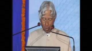 Welcome Speech by Dr S K Somaiya amp Dr APJ Kalam [upl. by Lladnor]