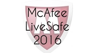 McAfee LiveSafe 2016 Prevention and Detection test [upl. by Bord]