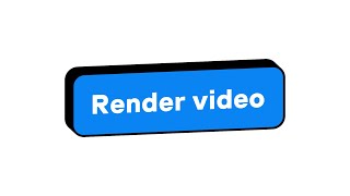 Remotion 40  Render Button [upl. by Naillimxam791]