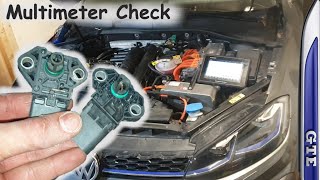 Volkswagen GTE MAP amp IAT sensor Test  voltage values [upl. by Ecidna109]