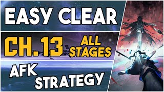 All Chapter 13 Stages  Adverse Environment  AFK Easy Strategy 【Arknights】 [upl. by Anairda697]