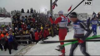 VM Mens 30 Km Pursuit Holmenkollen 2011  Petter Northugs CRAZY FINISH [upl. by Naujek]