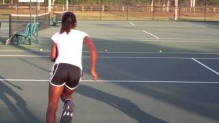 Sly Black High Performance Tennis Program Agility Work [upl. by Yrakaz223]