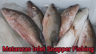 Matanzas Inlet Snapper Fishing Limit Out In Minutes Bonus Redfish [upl. by Earazed]