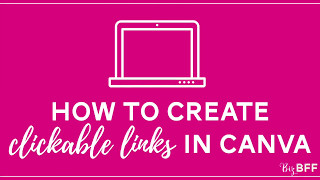 How to Create Clickable Links in Canva [upl. by Dnaltiak]