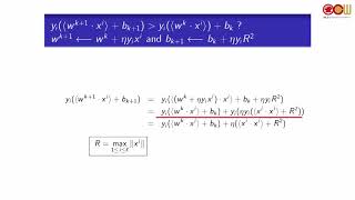 Three Fundamental Learning Algorithms  Perceptron Algorithm 12 [upl. by Mail]