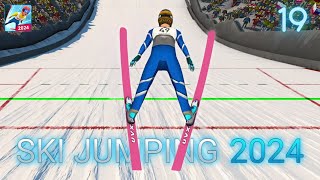 Ski Jumping 2024  Walka o koszulkę lidera 19 Sezon 2 [upl. by Meill]