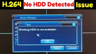 How To Solve Dvr Hard Disk Issue  No HDD Detected technicalth1nker [upl. by Norval]