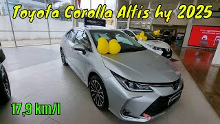 Nova Toyota Corolla Altis Hybrid 2025 [upl. by Llacam]