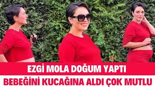 EZGİ MOLA 9 AYLIK BEBEĞİNİ KUCAĞINA ALDI MUSTAFA AKSAKALLI MERVE DİZDAR SİBELCAN SEDA SAYAN [upl. by Gussman]