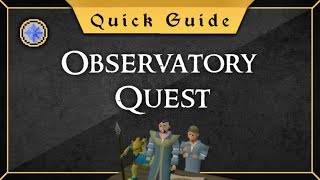 Quick Guide Observatory quest [upl. by Wilcox387]