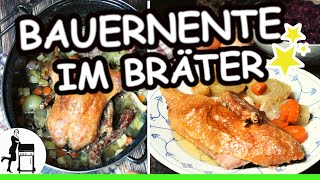 Ente im Bräter zubereiten  klassisches Rezept [upl. by Sherr94]