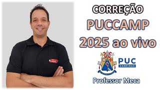 CORREÇÃO AO VIVO PUCCAMP 2025 [upl. by Howenstein15]