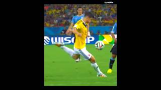 most satisfying goals in football james rodriguez goal vs uruguayshorts football jamesrodriguez [upl. by Kissee]