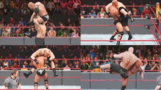 BROCK LESNAR VS THE ROCK😈🔥  WWE 2K24 [upl. by Faludi]