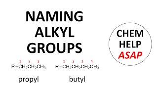 naming molecules with alkyl groups [upl. by Player]