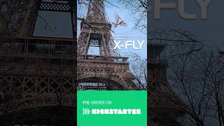 TIM Bird and XFly at the Eiffel Tower Keep making Ornithopters drone ornithopter kickstarter [upl. by Nnil24]