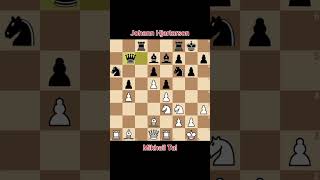 Mikhail Tal vs Johann Hjartarson 1987  chess [upl. by Eatnwahs]