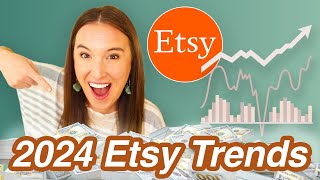 2024 ETSY TRENDS 📈 the 10 products that will be FLYING off the shelves [upl. by Ssalguod]