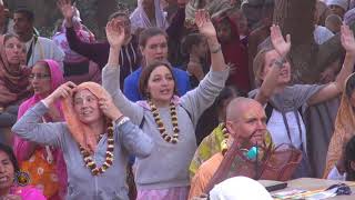 2017 Navadwip Mandala Parikrama Day 8  Part 1 Maha Sammelan Pandal Event [upl. by Akinek]