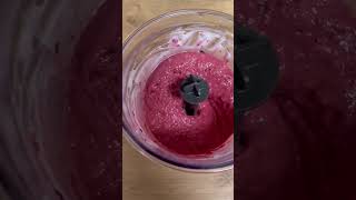 Helado de frutos rojos sin azúcar  receta en 1 minuto recetasfaciles [upl. by Macnamara694]