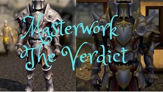 The Verdict  Trimmed Masterwork Armour [upl. by Shedd]