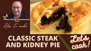 Steak And Kidney Pie  A Classic English Favourite [upl. by Armbrecht]