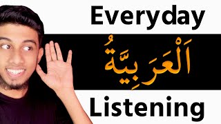 Everyday Arabic Listening  Listen and Speak Arabic Like a Native  Arabic Language Practice [upl. by Notsnarc135]