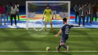 FIFA 22  PSG vs Manchester United  Penalty Shootout Volta Gameplay PS5 UHD 4K60FPS [upl. by Hedberg935]