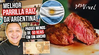 CARNE BARATA NA ARGENTINA  ONDE COMER NA ARGENTINA 3  DESNIVEL [upl. by Darum870]