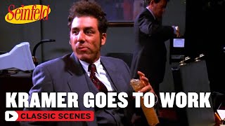 Kramer Pretends To Have A Job  The Bizarro Jerry  Seinfeld [upl. by Remmus]