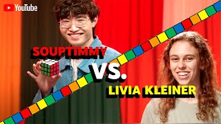 SoupTimmy vs 1SkaterGirl33 Face Off in the Ultimate Rubik’s Cube Trivia Challenge [upl. by Airogerg]