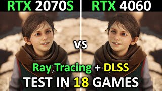 RTX 2070 SUPER vs RTX 4060  Test in 18 Games  1080p  1440p  The Ultimate Comparison 🔥  2024 [upl. by Anaugal691]