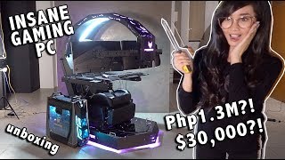 P13M GAMING PC RIG UNBOXING PREDATOR THRONOS [upl. by Bronwen]