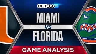 Miami vs Florida  College Football Week 1 Early Game Preview [upl. by Eiralam]