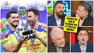 ÁLVARO MORALES ESTALLA de euforia por el TÍTULO del AMÉRICA y todos lo ATACAN  Futbol Picante [upl. by Malvia]